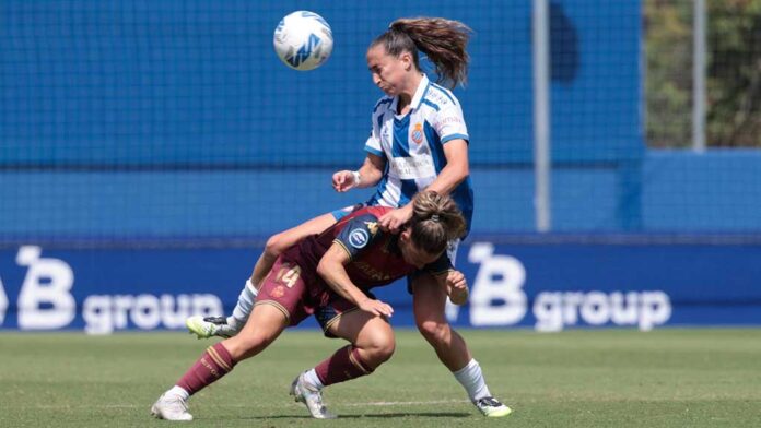 L'ampollera Laia Ballesté, titular en el RCD Espanyol en l’inici la lliga de Primera Divisió