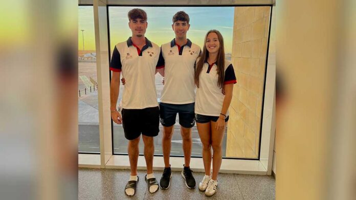 Noa Guasch, Jordi Alexandrescu i Aleix Rangel a l’Europeu sub-23 amb la selecció espanyola