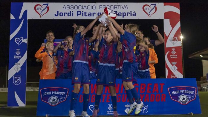 Triplet del FC Barcelona a l'edició femenina del XIII Jordi Pitarque Ceprià
